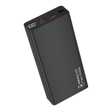 تصویر  پاوربانک پی زد ایکس مدل V82 ظرفیت 20000 میلی آمپر ساعت