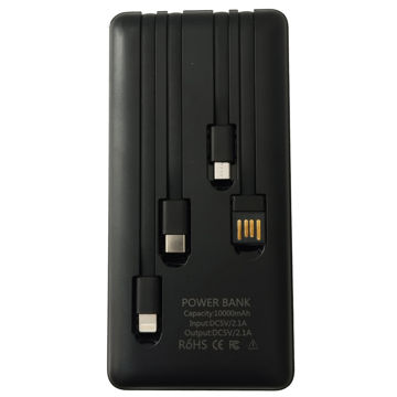 تصویر  پاوربانک مدل  Fast charge ظرفیت 10000 میلی آمپر ساعت 