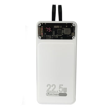 تصویر  پاوربانک مدل AM-6000 ظرفیت 20000 میلی آمپر ساعت