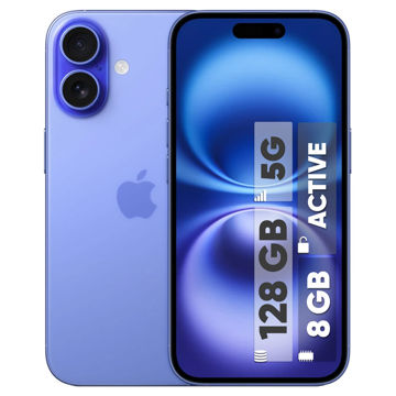 تصویر  گوشی موبایل اپل مدل iPhone 16 CH دو سیم کارت ظرفیت 128 گیگابایت و رم 8 گیگابایت - اکتیو