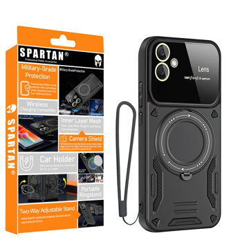 تصویر  کاور اسپارتان مدل Hybrid Strap مناسب برای گوشی موبایل سامسونگ Galaxy A07 به همراه بند