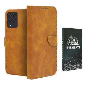 تصویر  کیف کلاسوری دیامانته مدل Nezhad Bk مناسب برای گوشی موبایل سامسونگ Galaxy M22 