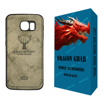 تصویر  کاور دراگون قاب مدل گوزنی مناسب برای گوشی موبایل سامسونگ Galaxy S7 Edge