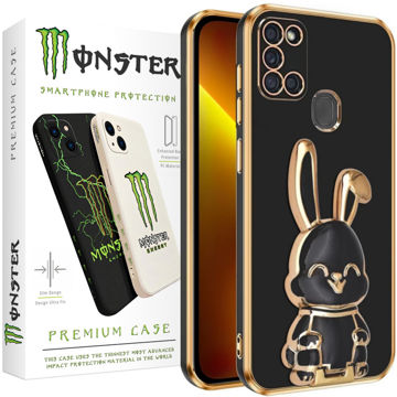 تصویر     کاور مانستر مدل Magic rabbit-1 مناسب برای گوشی موبایل سامسونگ Galaxy M31 به همراه پایه نگهدارنده