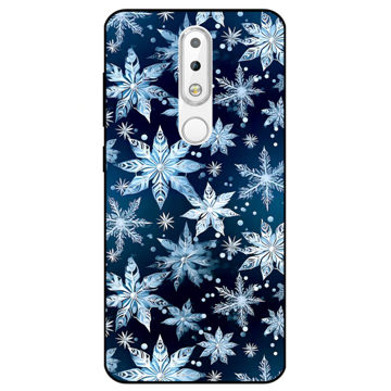 تصویر  کاور مگافون طرح برف مدل 2824 مناسب برای گوشی موبایل نوکیا 6.1 Plus / X6     