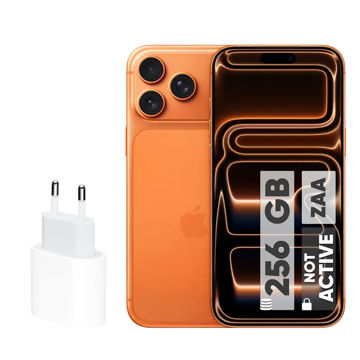 تصویر  گوشی موبایل اپل مدل iPhone 17 Pro Max ZAA تک سیم کارت + eSim ظرفیت 256 گیگابایت و رم 12 گیگابایت - نات اکتیو  - به همراه شارژر 20 وات اپل