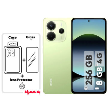 تصویر  گوشی شیائومی Redmi Note 14 4G دو سیم کارت 256 گیگابایت و رم 8 گیگابایت - به همراه یک عدد قاب، محافظ صفحه نمایش و محافظ لنز دوربین