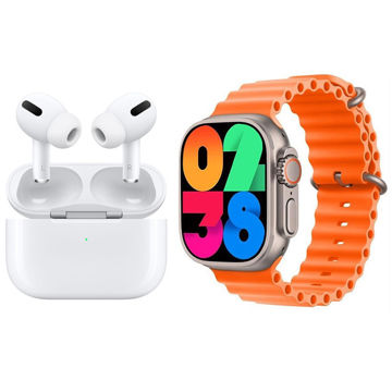 تصویر  ساعت هوشمند ۴۹ میلیمتری کیکویر مدل KW56 ultra3 به همراه هدفون بلوتوثی