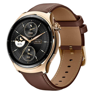 تصویر  ساعت هوشمند میبرو مدل Lite 3 Pro بند چرمی، ضد آب، صفحه نمایش AMOLED، روشنایی 1000 نیتی، دارای قابلیت صفحه همیشه روشن، سنسور اکسیژن خون، سنسور ضربان قلب