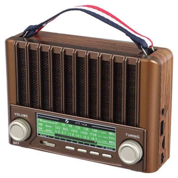 تصویر  اسپیکر مدل رادیو بلوتوثی KTF-1428 