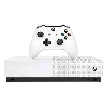 تصویر  مجموعه کنسول بازی مایکروسافت مدل Xbox One S ALL DIGITAL ظرفیت 1 ترابایت