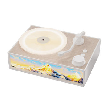 تصویر  اسپیکر طرح گرامافون