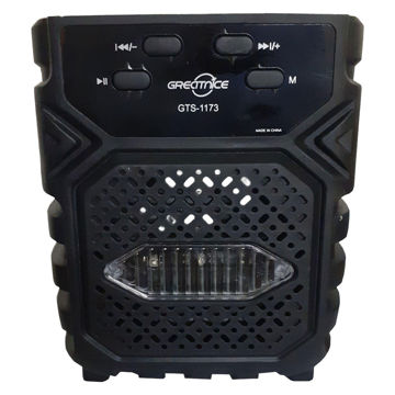 تصویر  اسپیکر بلوتوثی قابل حمل مدل GTS-1173