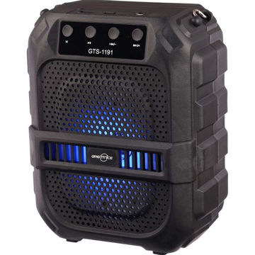 تصویر  اسپیکر بلوتوثی قابل حمل مدل Gts_1191