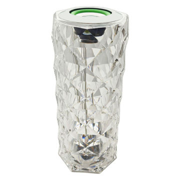 تصویر  اسپیکر بلوتوثی قابل حمل مدل رقص نور دار طرح منشوری