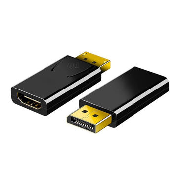 تصویر  مبدل DisplayPort به HDMI مدل DP-1080 بسته دو عددی