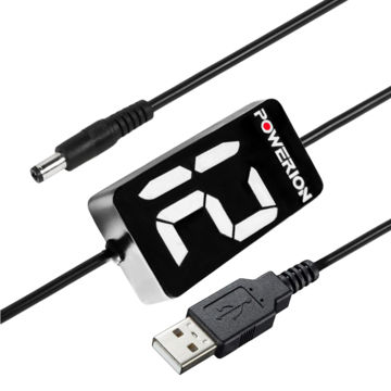 تصویر  کابل تبدیل USB به ۱۲ ولت مدل POWERION Lite-12V مناسب برای مودم و کارتخوان