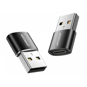 تصویر  مبدل USB به Type-C جوی روم مدل Female Adapter بسته 2 عددی 