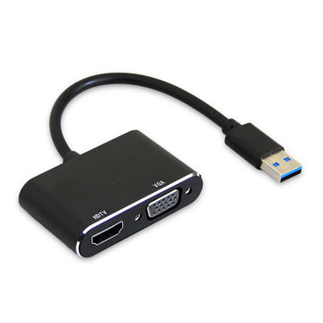 تصویر  تبدیل USB 3.0 به HDMI کی نت مدل K-COUA30HV