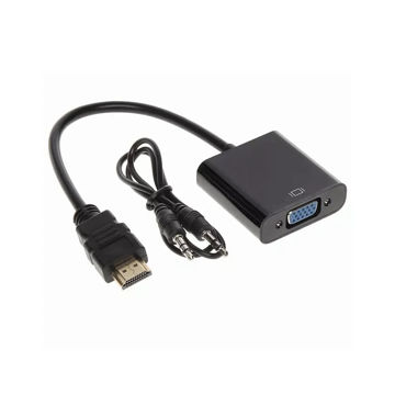 تصویر  مبدل HDMI به VGA مدل 5855به همراه کابل AUX