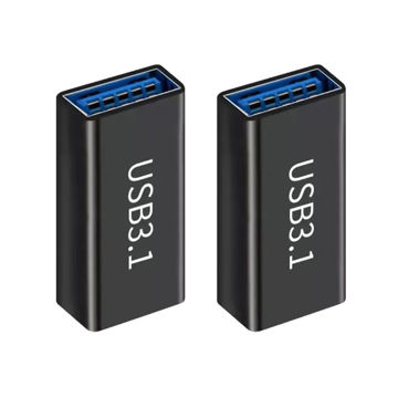 تصویر  مبدل USB به USB-C مدل OTG-Female بسته دو عددی