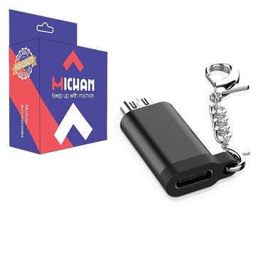 تصویر  مبدل USB-C به MICROUSB میچان مدل S1